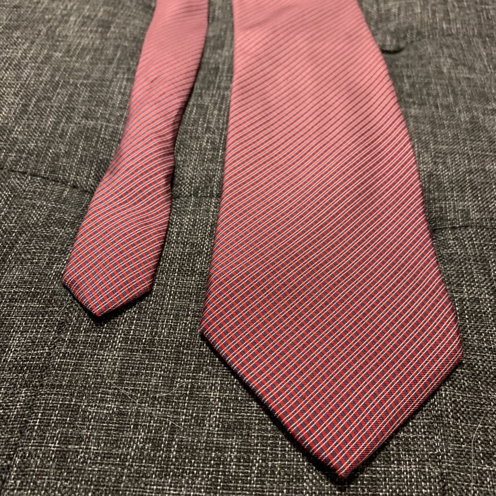 Club room silk neck tie patriotic color USA